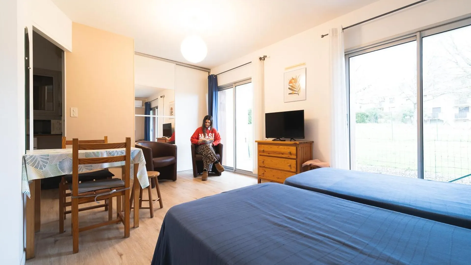 Les Mimosas - App 09 - Appartement Cosy Clim Balcon Cazaubon